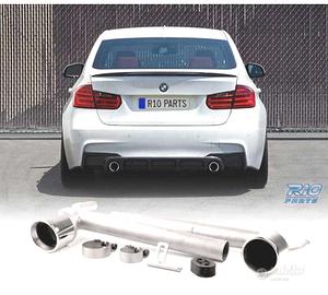 KIT SCARICO CON TERMINALI BMW F30 F31 LOOK M PERFO