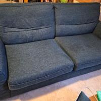 Divano Poltronesofà 3 posti - Blu - Ottime c