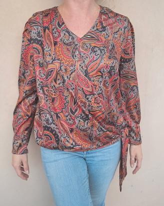 Blusa fantasia vintage