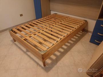 Struttura letto matrimoniale 