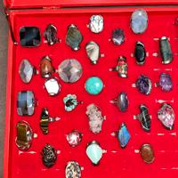 ANELLI IN PIETRA NATURALE-artigianali e originali