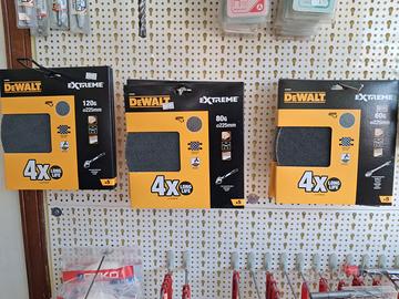 Abrasivi a maglie DEWALT per levigatrici DTm