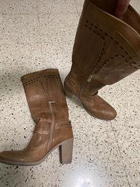 Stivali donna pelle