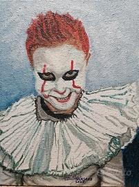 Quadro Halloween, olio del pittore Dell'Aversana 