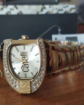 Orologio JUST CAVALLI color oro da donna NUOVO