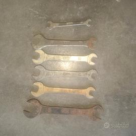 LOTTO 6 VECCHIE CHIAVI STELLA FIAT 