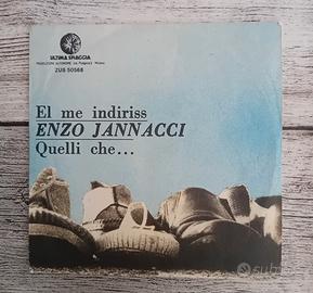 Vinile 45 giri Enzo Jannacci 