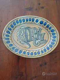 Piatto Vassoio Ceramica -  "Cose di Casa"