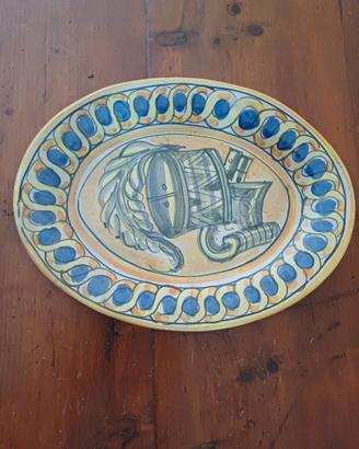 Piatto Vassoio Ceramica -  "Cose di Casa"