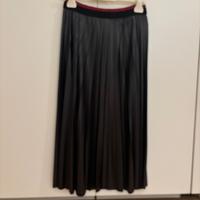 gonna  pieghe similpelle