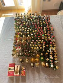 233 Bottiglie mignon da collezione alcune limitate