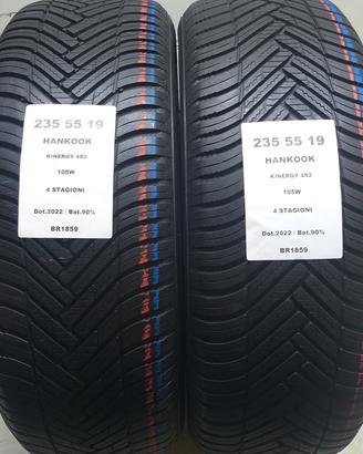 2 GOMME 235 55 19 HANKOOK BR1859