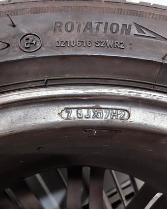 Cerchi BMW 17" usati