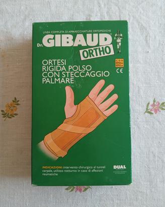 Tutore Polso Rigido Gibaud - Mano SX - Taglia L
