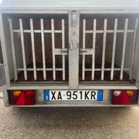 Carrello trasporto cani omologato