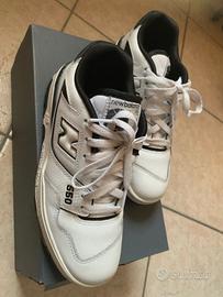New balance 550 bianche nere