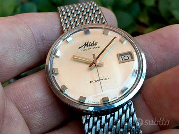 Mido Ocean Star Powerwind Swiss Made All Original