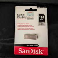 SANDISK Chiavetta USB 128 GB Nuova