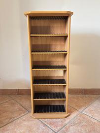 Porta CD marrone (80 slot singoli + 20 slot doppi)
