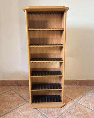Porta CD marrone (80 slot singoli + 20 slot doppi)