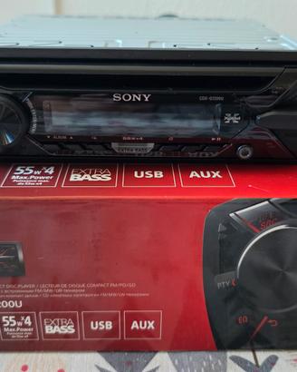 Autoradio sony CDX G1200U 220W  come nuova