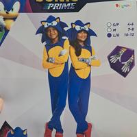 vestito carnevale Sonic