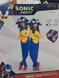 vestito carnevale Sonic