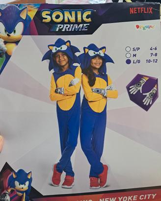 vestito carnevale Sonic