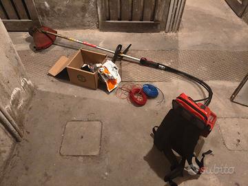 Decespugliatore Kawasaki tj53 spalleggiato 
