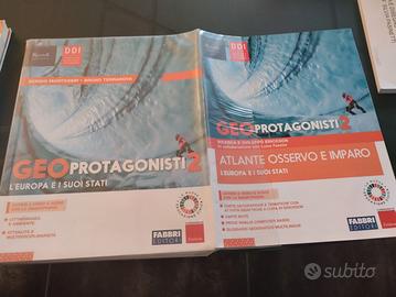 geografia geoprotagonisti 2 9788891542991 Fabbri