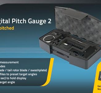 RCLogger 2 Digital Pitch Gauge per elicotteri