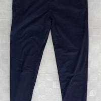 Pantalone cotone blu