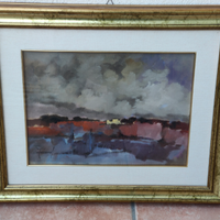 Quadro olio su tela Carlo Toscano