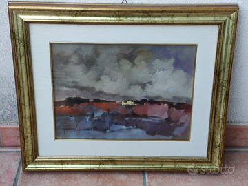 Quadro olio su tela Carlo Toscano