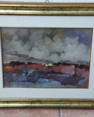 Quadro olio su tela Carlo Toscano