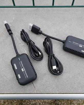 Trasmettitore e Ricevitore HDMI Wireless 30m