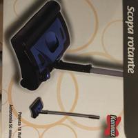 Scopa rotante a batteria ricaricabile