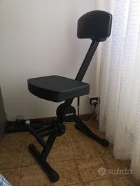 Sgabello Regolabile QUIK LOK DX/749 Nero