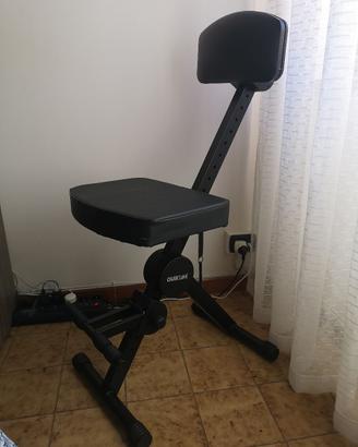 Sgabello Regolabile QUIK LOK DX/749 Nero
