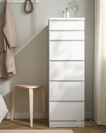 Cassettiera con 6 cassetti e spechio ikea