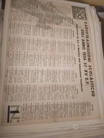 manifesto poster pubblicitario ente radio rurale