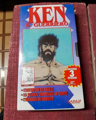 8 VHS Ken Il Guerriero
