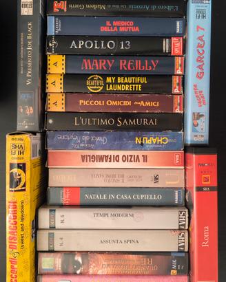Lotto VHS film originali 