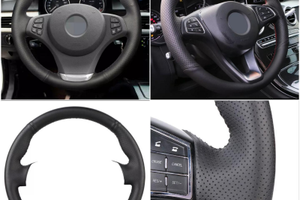 Kit copri volante su Misura Per BMW X3-X5 ecopelle