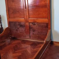 letto matrimoniale ciliegio 800