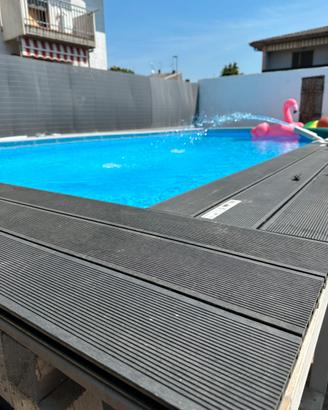 Piscina seminterrata