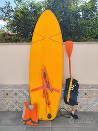 SUP TOURING GONFIABILE 8 PIEDI Decathlon 