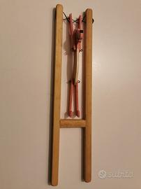 Pantera Rosa Vintage in Legno 