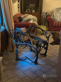 Poltrona in corna di cervo