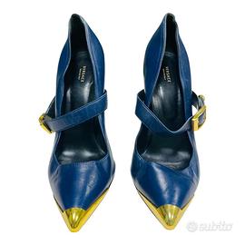 Tacchi Versace originali in pelle